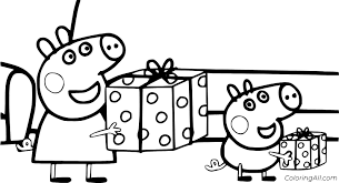 Browse hundreds of printable coloring pages that will keep your little ones busy for hours. Peppa Pig Coloring Pages Coloringall