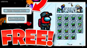 Secret Code To Get Free Skins In Among Us How To Get Free Skins In Among Us Mobile Ios Android Youtube
