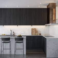 With the four window panes in each of the two white doors, allows also for great displaying options for books, plants, or candles. Contemporary Kitchen Lighting Recommended Juniper Fixtures