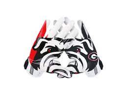 Nike Vapor Jet 3 0 On Field Georgia Men S Football Gloves Georgia Football Georgia Bulldogs Football Gloves
