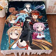 Kintakun comforter 180 king dluxe embossed. Japanese Anime Sword Art Online Sao Asuna Bed Sheet Throw Blanket Bedding Coverlet Flat Cartoon Bedsheets Cosplay Gifts Bed Sheet Flat Bedsheetbed Sheet Online Aliexpress