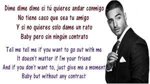 Letra y música de sus canciones con notas para guitarra. Maluma Sin Contrato Lyrics English And Spanish Translation Meaning Without Contract Youtube