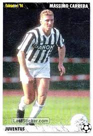 Massimo carrera a casa juventibus ci saranno luca momblano, romeo agresti, massimo zampini, monica somma. Card 113 Massimo Carrera Joker Italian League 1994 Laststicker Com