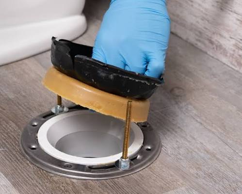 Toilet Wax Ring Replacement in Ruby, VA