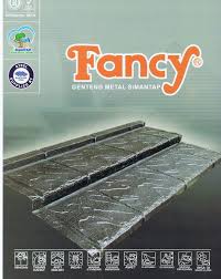 Kita hitung luas atap rumah tersebut dengan alur seperti berikut. Genteng Metal Fancy Cv Multi Griya Bangunan