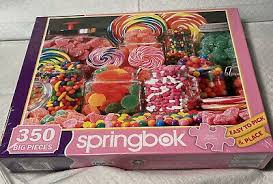 Bookmarked bookmark solve this jigsaw puzzle later. Springbok Candy Galore 350 Piece Jigsaw Puzzle Puzzle Sealed Ebay Jigsaw Puzzles Springbok Jigsaw