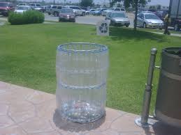What we have here is a garbage can full of dog shit. Trash Can Made Of Plastic Bottles With Pictures Instructables