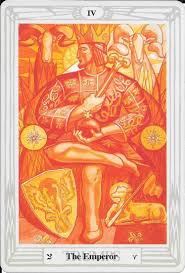 If you are in a relationship, the emperor tarot card reversed in a love tarot reading can indicate an imbalance of power in the relationship which is causing conflict or unhappiness. The Tarot Of Eli The Thoth Tarot Key 4 The Emperor Thoth Tarot