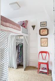 20 tiny bedrooms that don t skimp on style dorm room layouts modern loft bed raised bed frame