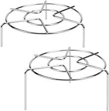 Check spelling or type a new query. Hulisen Tall Steam Rack Stand Heavy Duty Stainless Steel Multifunction Basket Pressure Cooker Rack Amazon Co Uk Home Kitchen