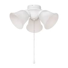 Hampton Bay White Alabaster Glass Led Ceiling Fan Light Kit 1001352568 New Walmart Com Walmart Com