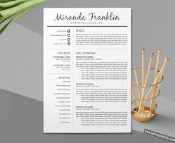 We have resume samples for all job titles and formats. Simple Cv Template Word Curriculum Vitae Professional Cv Format Design Minimalist Resume Template Modern Resume Format Teacher Resume 1 3 Page Instant Download Mycvtemplates Com