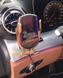 Kabellose Automatische Handyhalterung Und Ladestation In Einem Car Gadgets Car Accessories Cell Phone Accessories
