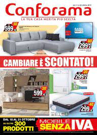 Volantino Conforama Sconti Dal 17 10 Al 30 10 2019 Divani Arredamento Della Casa Volantini