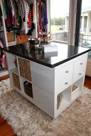 There are ways to transform or hack the ikea. Design Ideas Lovely Glamourous Ikea Hack Using 4 Expedit Kallax Closets Drawers Baskets An Design