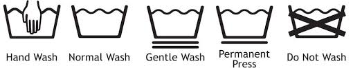 Laundry care symbol chart based on iso uses five basic icons, for washing, drying, dry cleaning, ironing, and bleaching. Laundry Care Symbols Explained Pretty Providence