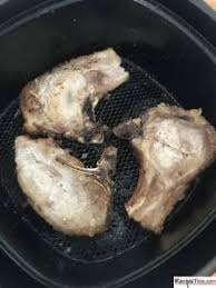 Air Fryer Frozen Pork Chops Recipe This Recipe Cooking Frozen Pork Chops Pork Frozen Pork Chops Recipe