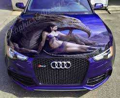 Vinyl Auto Kapuze Wrap Voller Farbe Grafik Aufkleber Drachen Etsy Luxury Car Photos Vinyl Wrap Car Vinyl