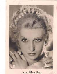 Ina benita 1 february 1912 august 1944 was a popular polish actress of the interwar period she was born janina maria buhak in kiev then part of the rus. Ina Benita Famousfix Com Post
