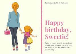 To my dearest daughter, wonderful birthday. Birthday Wishes For Daughter From Mom Happy Birthday Mom Quotes From Da Happy Birthday Daughter Happy Birthday Mom From Daughter Birthday Message For Daughter