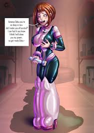 Rule 34 Dev - absorption assimilation bodysuit breast_expansion corruption  female gender_transformation goo izuku_midoriya kevoglum latex  midoriya_izuku mtf_transformation my_hero_academia ochako_uraraka takeover  transformation uraraka_ochako ...