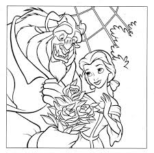 Dibujos Para Colorear Bella Y Bestia