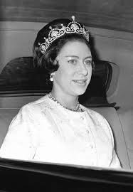 Princess Margaret Wearing The Lotus Tiara Borrowed From Her Mother Princess Margaret Royal Princess Royal Tiaras