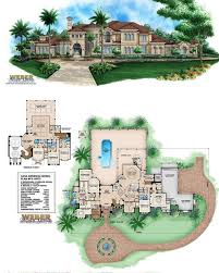 Mediterranean House Plan Mediterranean Tuscan Mansion Floor Plan Mansion Floor Plan House Plans Mansion Tuscan House Plans