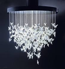 ارقى نجف كريستال مودرن Butterfly Chandeliers Diy Chandelier Home Lighting Design