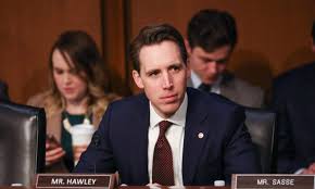 Hawley (republican party) ran for election to the u.s. Sen Hawley S Wife Files Criminal Complaint Over Protest Outside Their Home