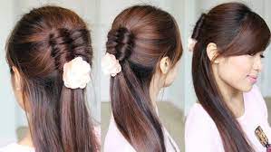 Bebexo Hairstyles Makeup Reviews Half Updo Hairstyles Hair Tutorial Hairstyle
