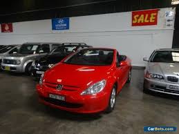 2004 Peugeot 307 Cc Dynamic Red Automatic 4sp A Cabriolet Peugeot 307 Forsale Australia Peugeot Cars For Sale Cabriolets
