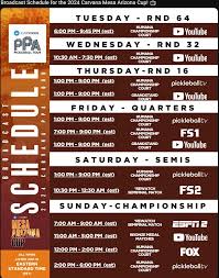 My brother is in town looking for morning Pickleball play. Where and when  can he play in the a.m.?