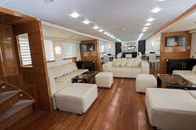 Yacht accessories and interior decor. 84 Luxury Yacht Interiors Bedroom Galley And Salon Pictures Home Stratosphere