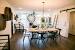 Round Wood Table With Metal Chairs