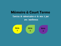 Memoire A Court Terme Jardin D Ortho En 2020 Exercice Memoire Exercice Entrainement Cerebral