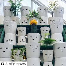 How to display garden pots. Clifton Nurseries Wow A Super Display 3 2 1 Smile For The Camera Myivyline Repost Retail Clifton Nurseries Pot Designs Nursery