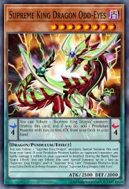 Supreme king odd eyes dragon