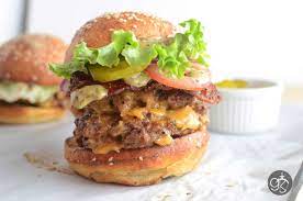 Big Boys Beef Burger A Super Spicy Beef Burger With Beer Jalapeno Cheese Spicy Candied Bacon And Chimichurri M Burger Recipes Beef Burger Gourmet Burgers