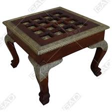 Some exotic wood coffee tables are too large for some spaces — a variety of smaller exotic wood coffee tables, measuring 25.88 inches across, are available at 1stdibs. Exotic Brass And Wood Coffee Table At Best Price In Bhatkal Karnataka Galaxy Art Deco