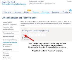 Jedes unterkonto verfügt über alle funktionen, die. Deutsche Bank Unterkonto Einrichten Eigenkapital Deutsche Bank