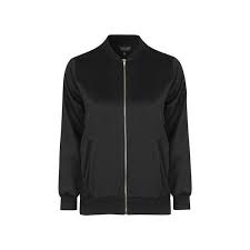 Black And White Satin Bomber Jacket Pin On Polyvore