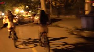 Riding our Bike Naked through the Streets of the City - Dollscult -  Pornhub.com