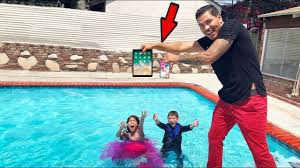 Txunamy Diezel S Iphone X Ipad In Our Swimming Pool Prank Famili In 2021 Cute Little Puppies Swimming Pools Pool