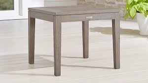 Regatta Grey Wash Stacking Side Table Reviews Crate And Barrel Outdoor Accent Table Side Table Table