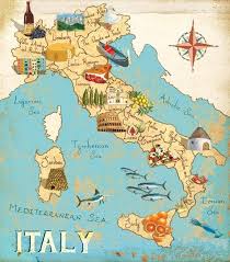 This italy map site features printable maps and photos of italy plus italian travel and tourism links. Limited Edition Archival Print Italy Map Etsy Italy Map Illustrated Map Italy