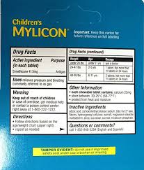Amazon Com Mylicon Childrens Fast Gas Relief For Kids