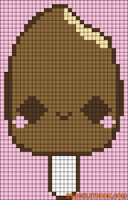 Alpha Friendship Bracelet Pattern 4994 Braceletbook Com Kawaii Cross Stitch Pixel Art Perler Bead Art