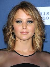 The hair looks naturally wavy and has been parted from the middle. Hairstyles For Round Faces Blog Milk Blush