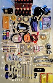How To Pack A Tool Kit For Adventure Biking Great American Trek Adventure Motorcycling Motorcycle Travel Motorcycle Camping Gear